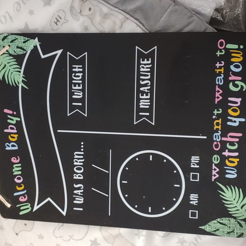 Welcome Baby Sign